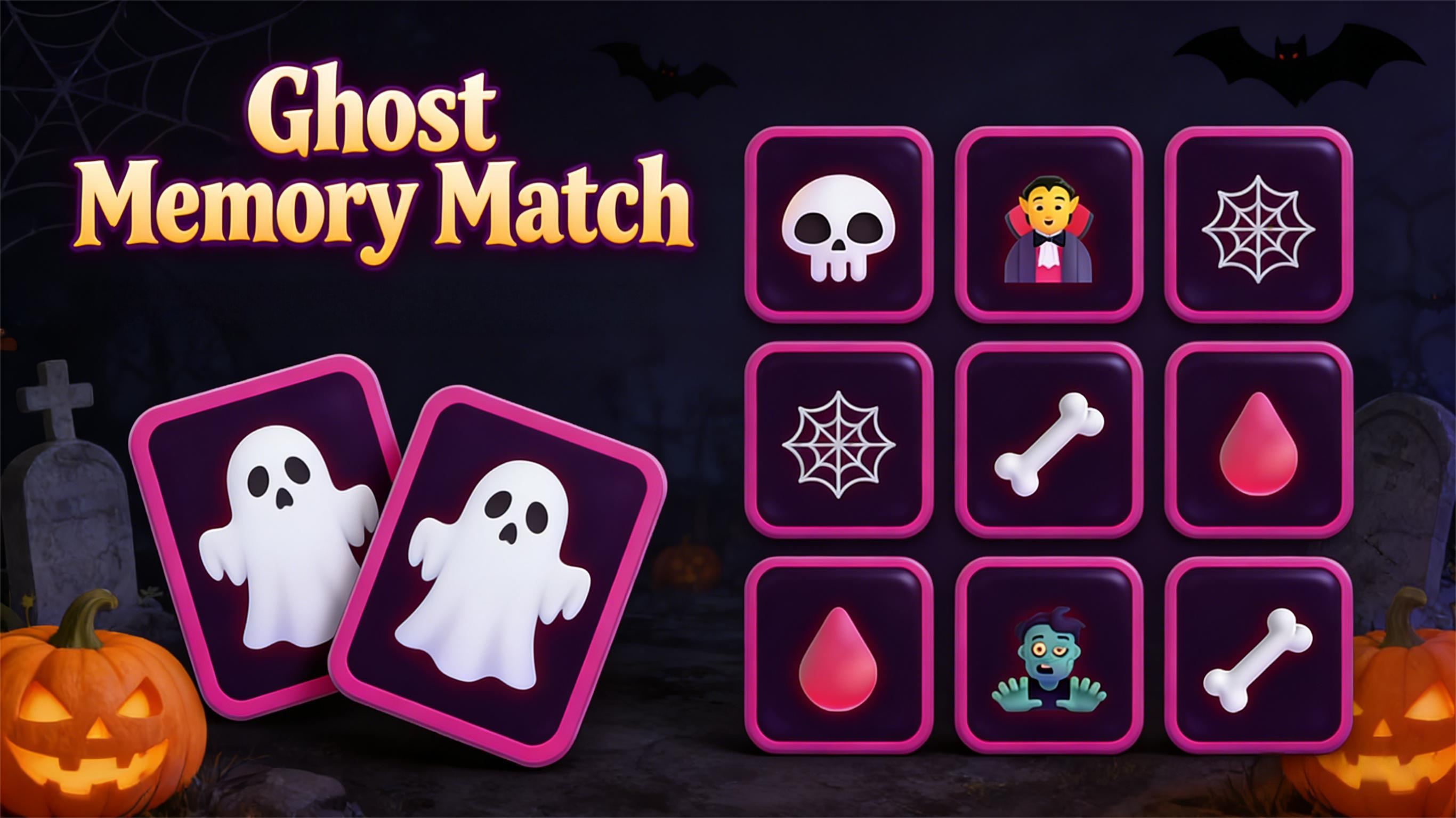 Ghost Memory Match